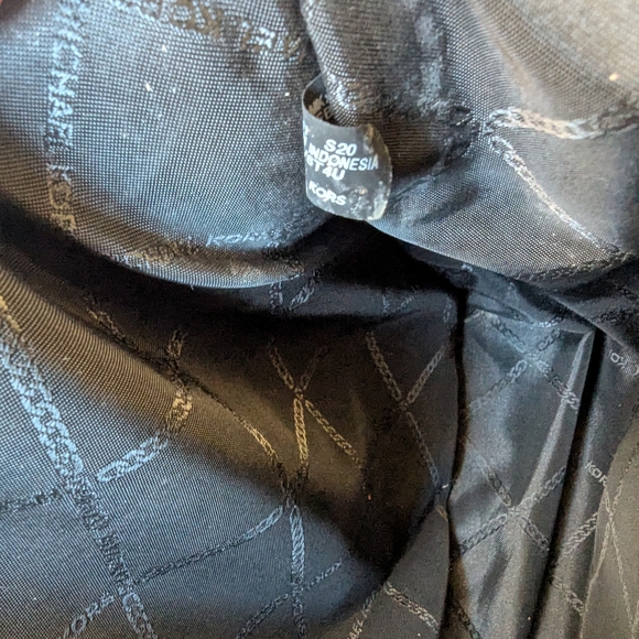 Michael Kors Perforated Black Tote - Picture 15 of 15